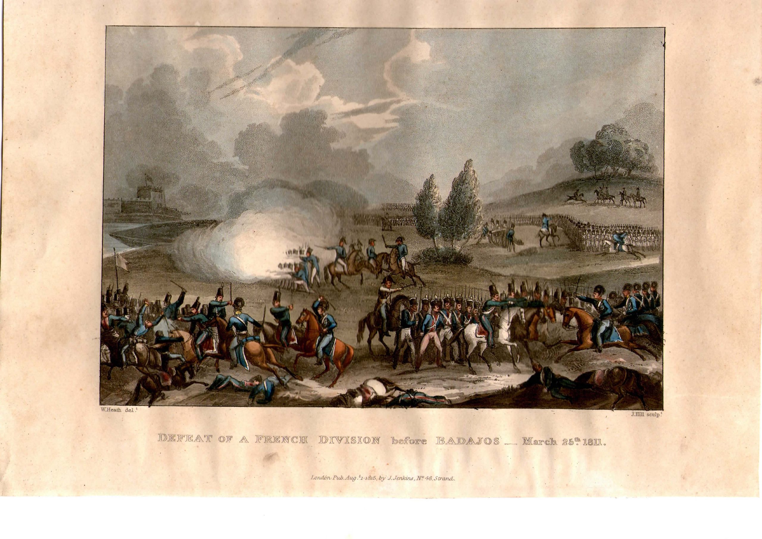 Badajoz, Bakewell was at the first siege.