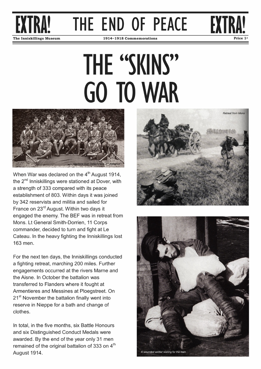 1914 End of Peace Exhibition Panel 12