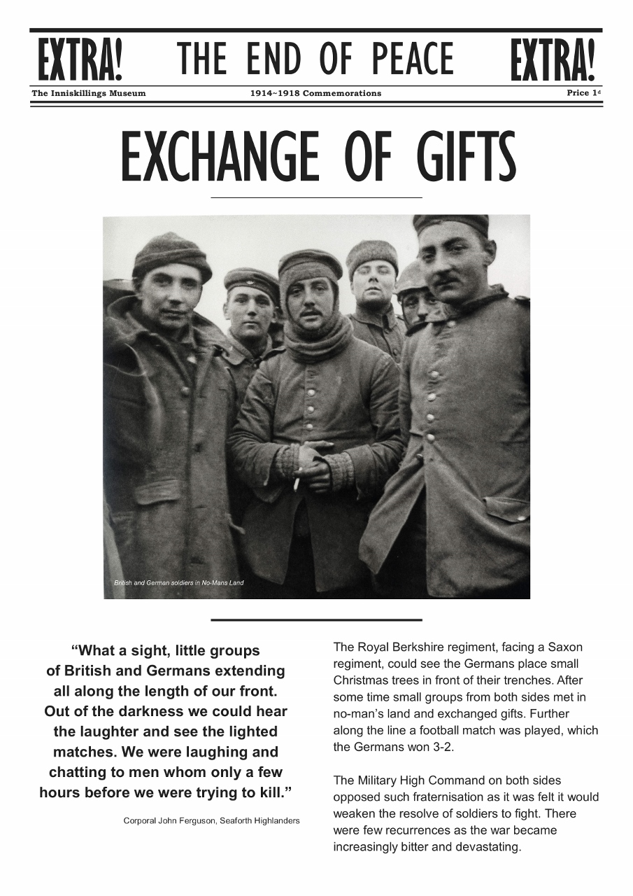 1914 End of Peace Exhibition Panel 15