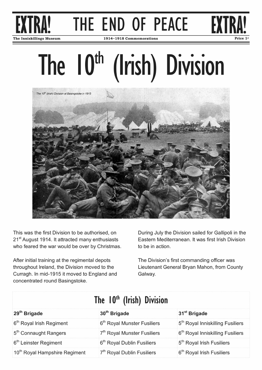 1914 End of Peace Exhibition Panel 8