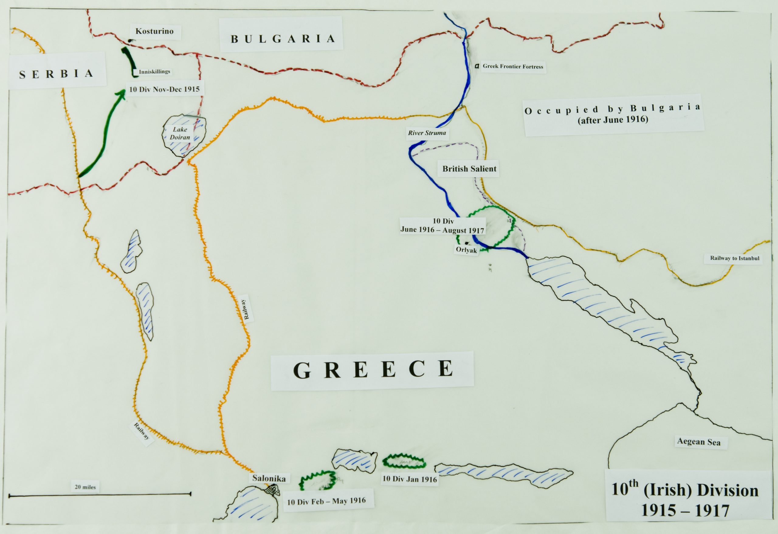 Map (Inniskillings Museum)