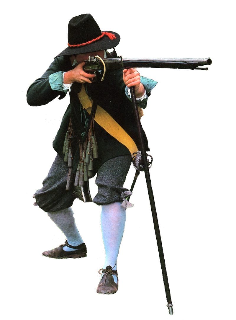 17th Century Matchlock Musketeer