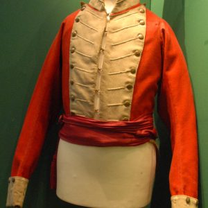 812 – Captain Pope’s coatee. He may have been in Sicily because he fought in the campaign in E Spain. (Inniskillings Museum collection)