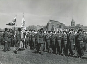 Duke of Gloucester inspects 5th (TA) Battalion