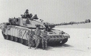 Challenger tank, 1990
