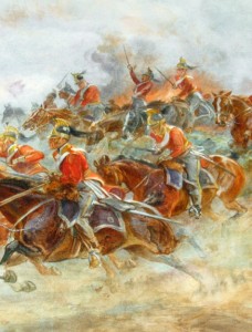 Inniskillings' charge at Waterloo