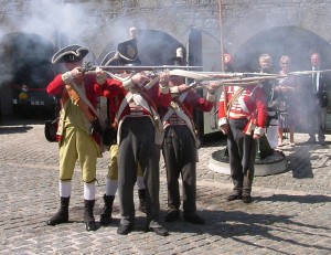 Firing by ranks - Honourable Company of Foote