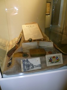Inniskillings artefacts in the exhibition