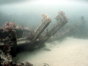 Drake wreck (Crown copyright, photo Wessex Archeology)