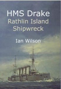 HMS Drake book cover (original painting by Kenneth King)
