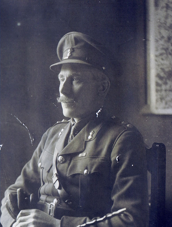 Lt Col J K McClintock, who commanded the Composite Battalion was one of seven Inniskillings who received decorations for 'distinguished conduct in Dublin during the rebellion'