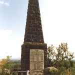 Memorial to 1st Bn on Inniskilling Hill