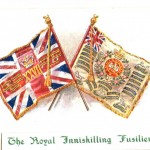 1869 - Fusiliers'Colour - with First World War Honours added to the King's Colour
