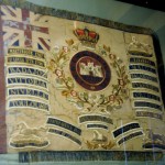 1869 - First battalion Inniskilling Fusiliers Regimental Colour with Boer War honours added