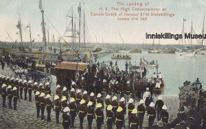 Guard of Honour for His Excellency, The High Commissioner - Candia, Crete Oct 17 1907