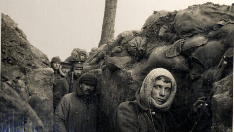 2nd Bn Royal Inniskilling Fusiliers in trenches at Cuinchy