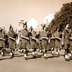 Fusiliers Pipes and Drums - Lahore, India 1947