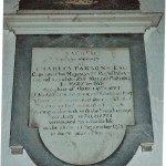 Parsons' Memorial in St Lawrence's Church