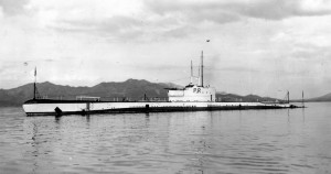 Weihaiwei harbour - HM Submarine Proteus