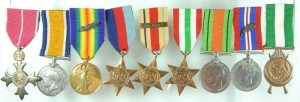 Lt Col Macartney-Filgate OBE - Medals