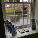 View of the River Erne from rear window of shop