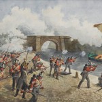 Inniskillings, part of Cole's 4th Division, at Toulouse, 1814