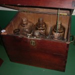 Cole's canteen of wine bottles (Inniskillings Museum Collection)