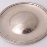 Early silver ash tray, 2nd Tyrones