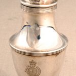 Silver sugar shaker c1880
