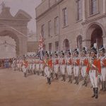 Guard at Dublin Castle, 1801 (Simkin)