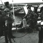 Falklands 1987 - 2nd Bn CO interviewed by the press