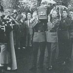 Northern Ireland - Funeral of Ranger Cyril Smyth at Carrickfergus
