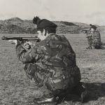 1982 - Firing a Stirling Sub Machine Gun (SMG)
