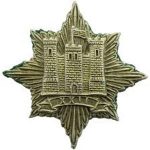 Collar Badge - St Patrick's Star of 4th/7th and Castle of 5th Inniskillings