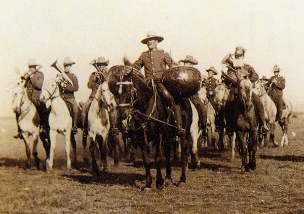 Dragoons' Mounted Band - South Africa 1900