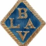 British Volunteer Latin America. Badge sanctioned in 1918 recognising war service, to be worn on the dress jacket of those officers and men who were resident in S America