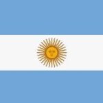 The flag of Argentina